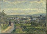 Camille Pissarro Vue de Saint-Ouen-l Aumone oil painting